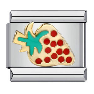 Wholesale Italian Charm Bracelet 9mm DIY Splicing Removable Fruit and Vegetable Series Stainless Steel Composable Bracelet