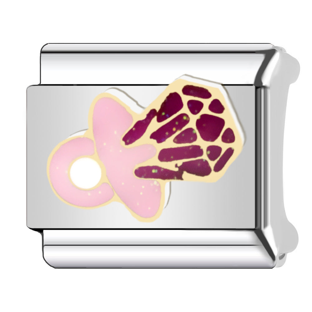 Wholesale Italian Charm Bracelet 9mm DIY  Spliced Strap  Creative Stainless Steel Composable Bracelet