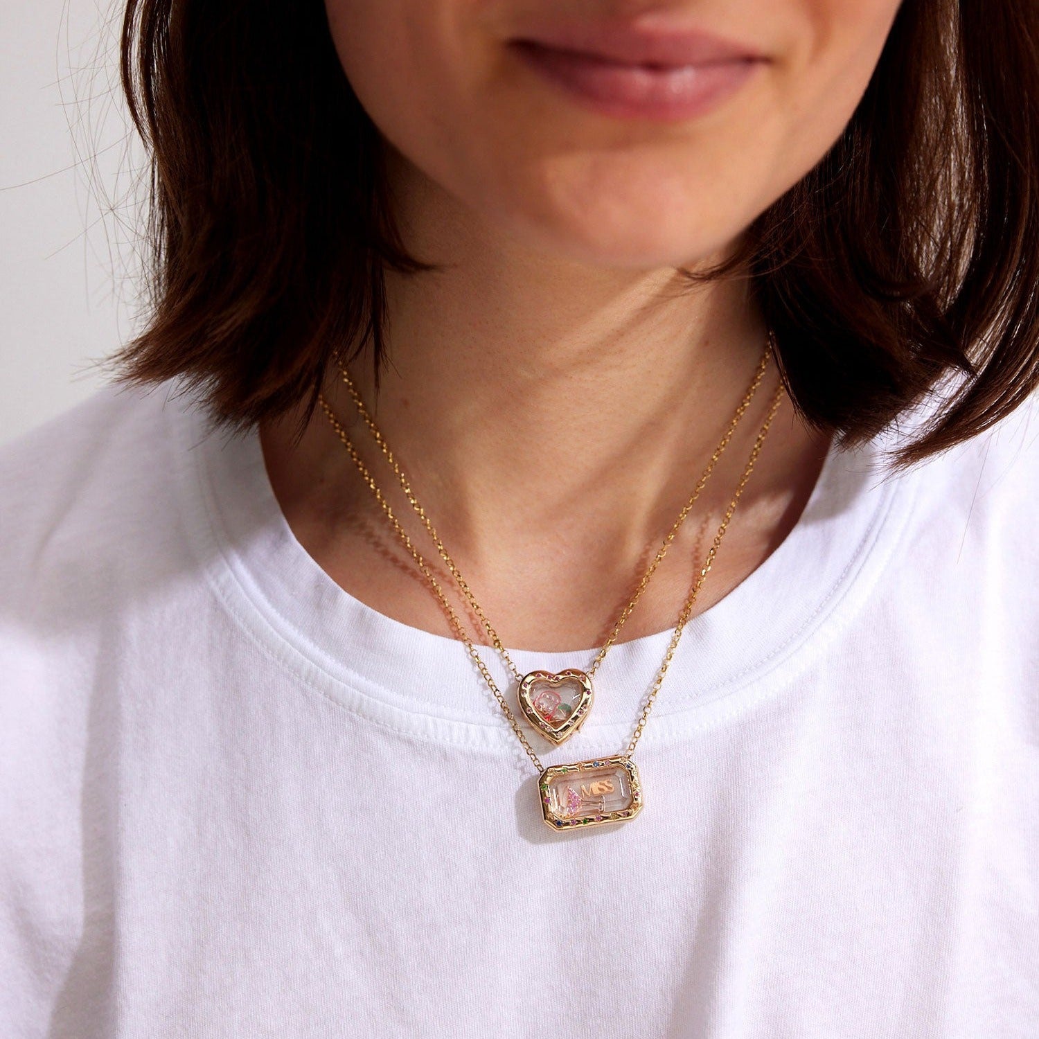 Wholesale Openable Heart Pendant Necklace