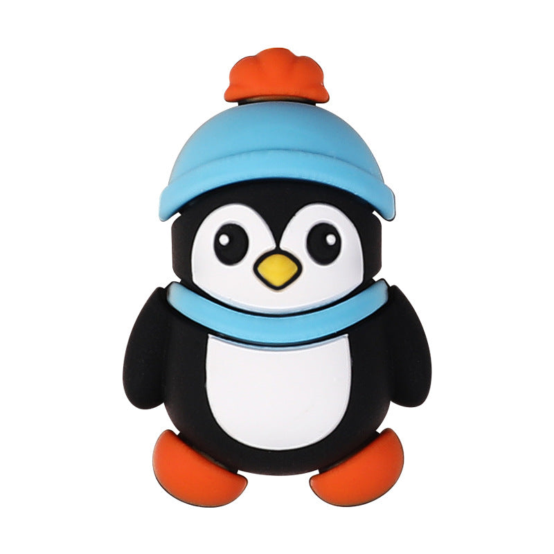 Wholesale 20pcs Christmas Elk Focal Beads DIY Bead Accessories