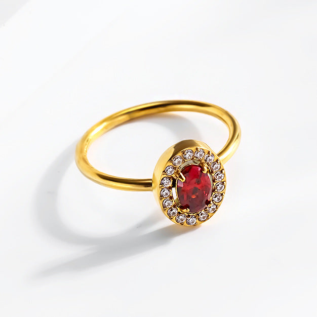 Wholesale Titanium steel zircon-set necklace earrings and bracelet set