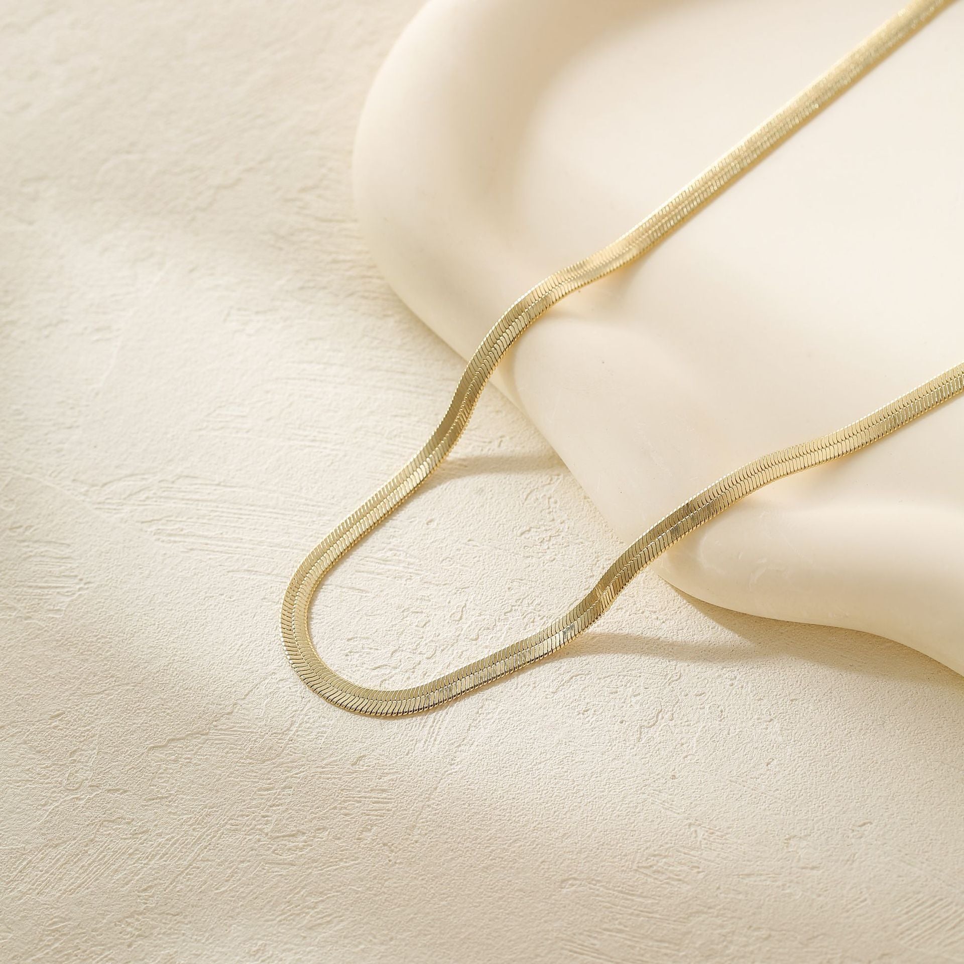 Wholesale Gold and Silver Two-color Necklace