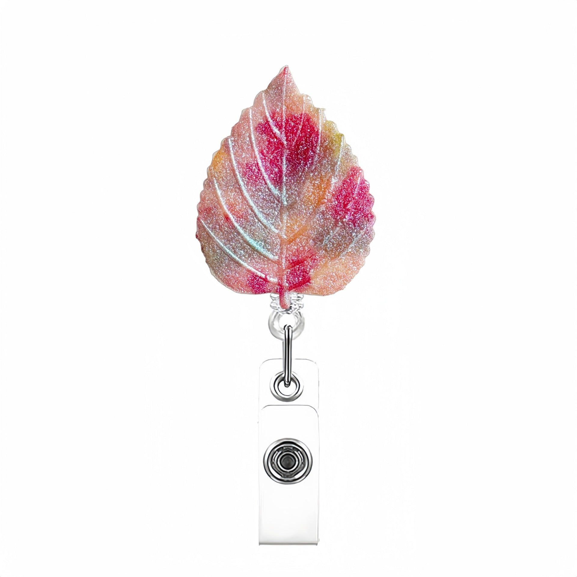 Wholesale DIY Glow-in-the-Dark Maple Leaf  Badge Reels