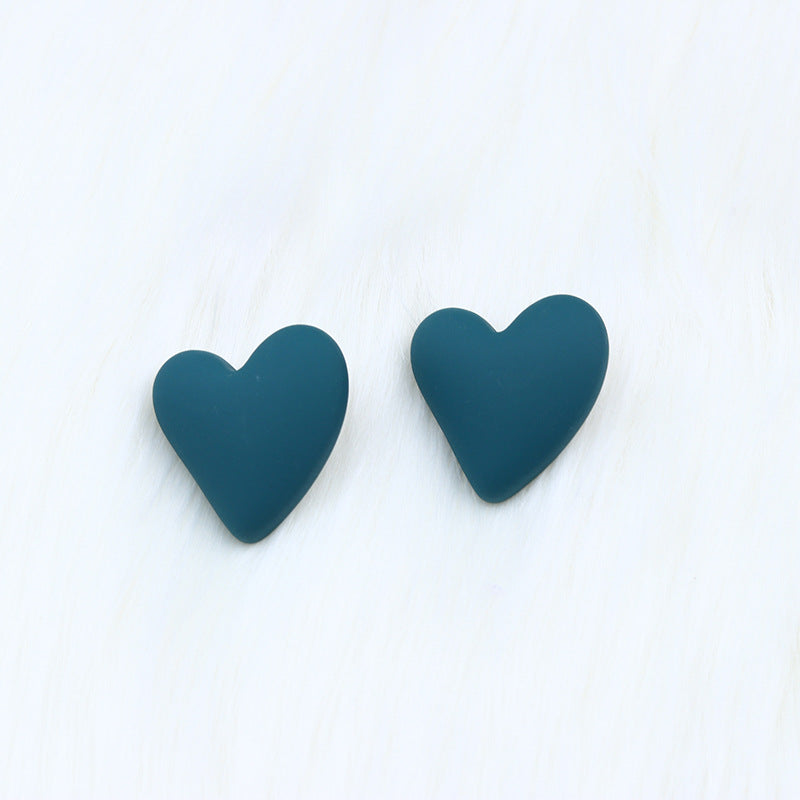 Wholesale Small Heart Valentine's Day Acrylic Earrings