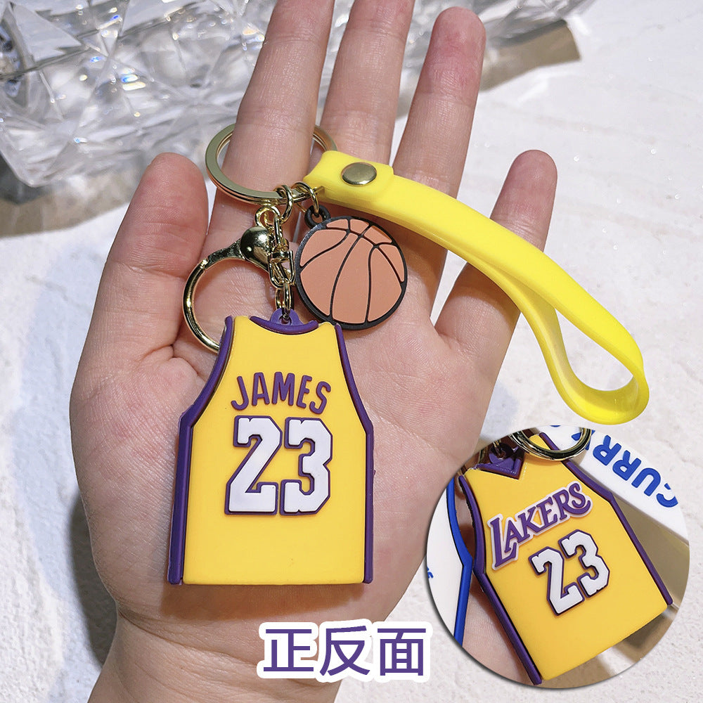 Wholesale Basketball jersey keychain