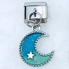 Wholesale 10pcs Italian Charm Bracelet 9mm DIY Splicing Fruit Starry Sky Series Stainless Steel Composable Bracelet