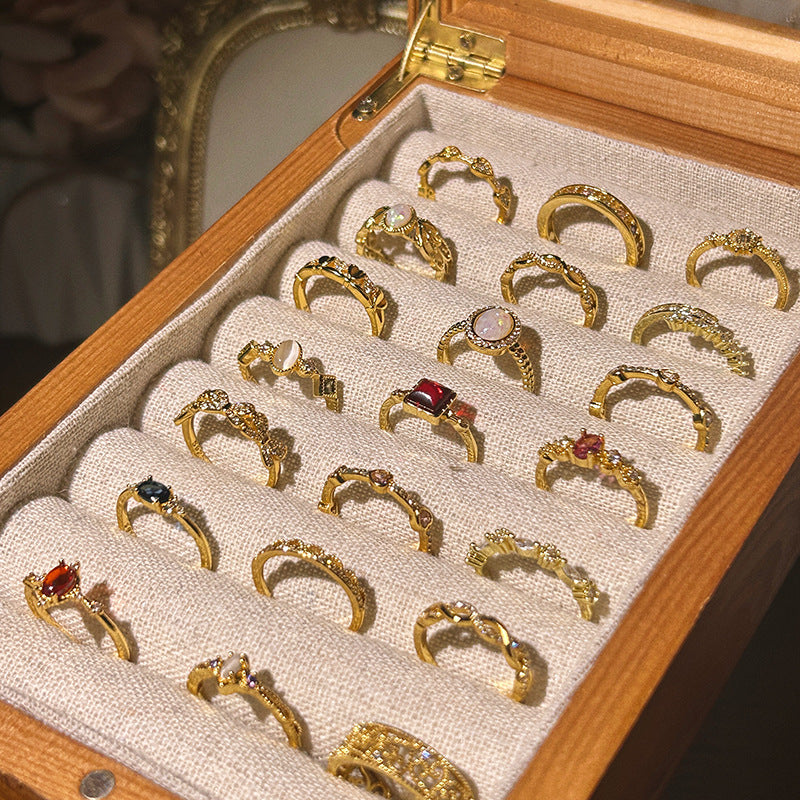 Wholesale Vintage 18k Gold Open Ring ACC-RS-YaoFeng003