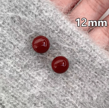 Wholesale alloy  red earrings