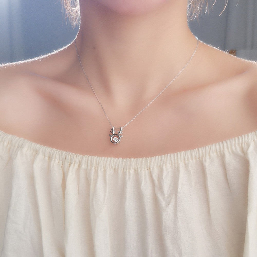 Wholesale Titanium Steel Necklace Star Clavicle Chain Choker Necklace ACC-NE-Xiyue002