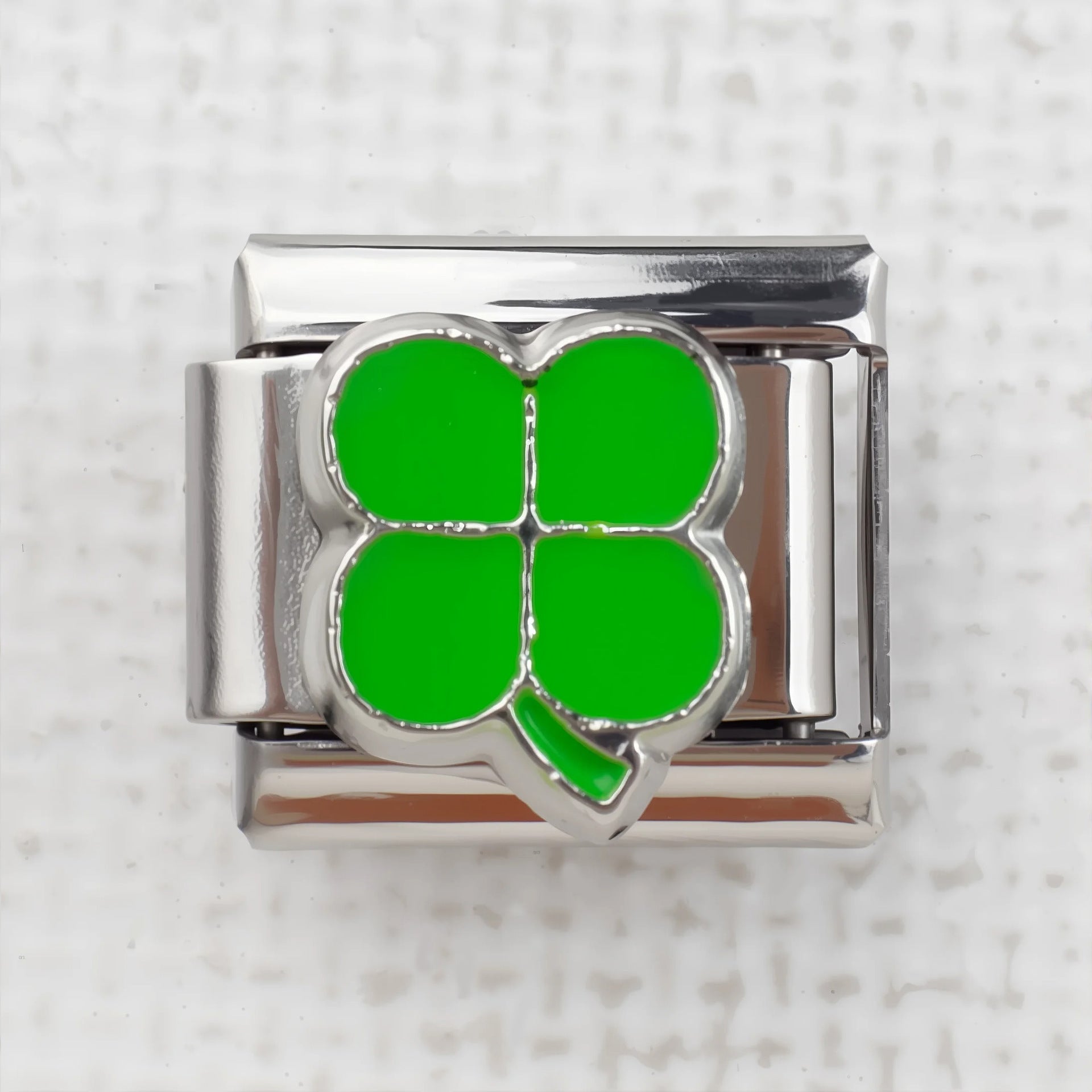 Wholesale 5pcs Italian Charm Bracelet 9mm DIY Splicing Creative Pattern Stainless Steel Composable Bracelet