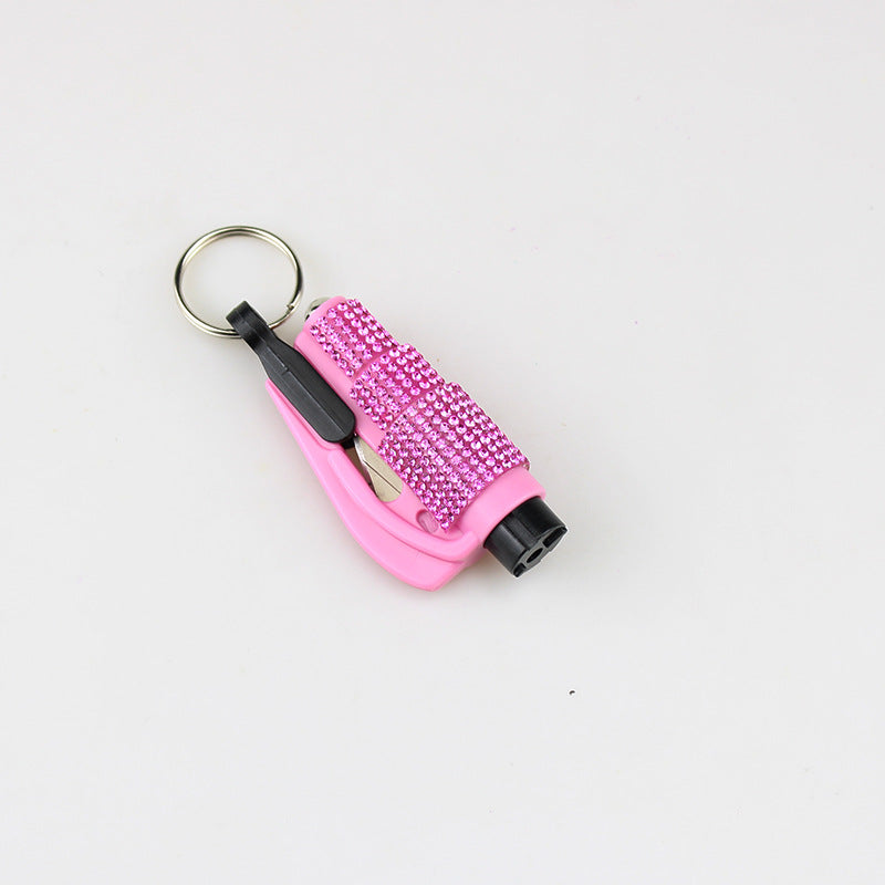 Wholesale Mini Diamond 2 in 1 Plastic Keychain ACC-KC-TMS014
