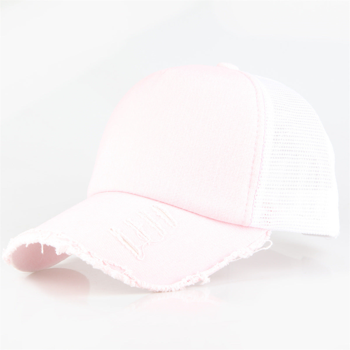 Wholesale  Five Pieces Washed Solid Color Light Plate Baseball Cap
