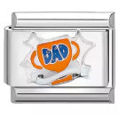 Wholesale Italian Charm Bracelet 9mm DIY Splicing Cute English Stainless Steel Composable Bracelet