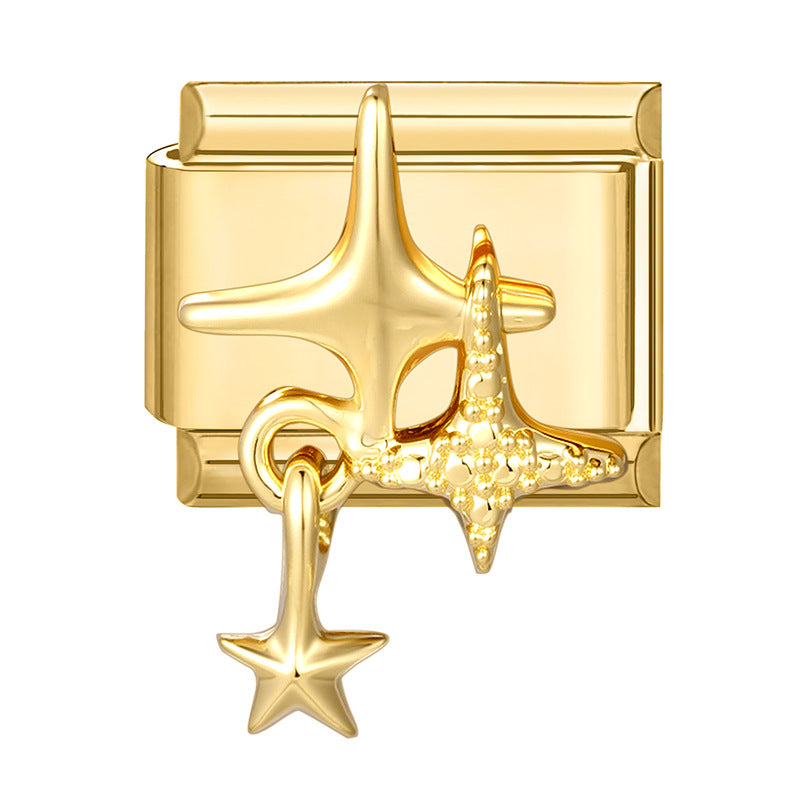 Wholesale 9mm Italian Charm Starter Bracelets DIY Pendant Style Stainless Steel Composable Bracelet