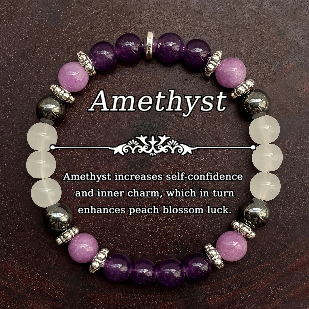 Wholesale  Natural Stone Tiger Eye Stone Crystal Agate Bracelet