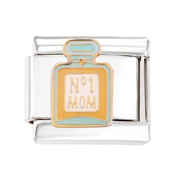 Wholesale Italian Charm Bracelet 9mm DIY Splicing Mother's Day Series Stainless Steel Composable Bracelet