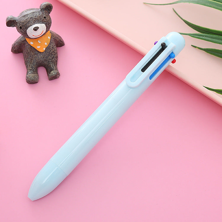 Wholesale  Macaron 6-color ballpoint pen cute  pen