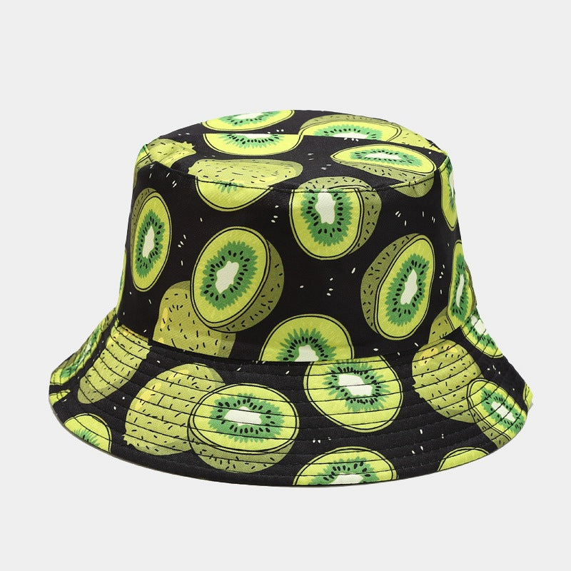 Wholesale fruit pattern bucket hat