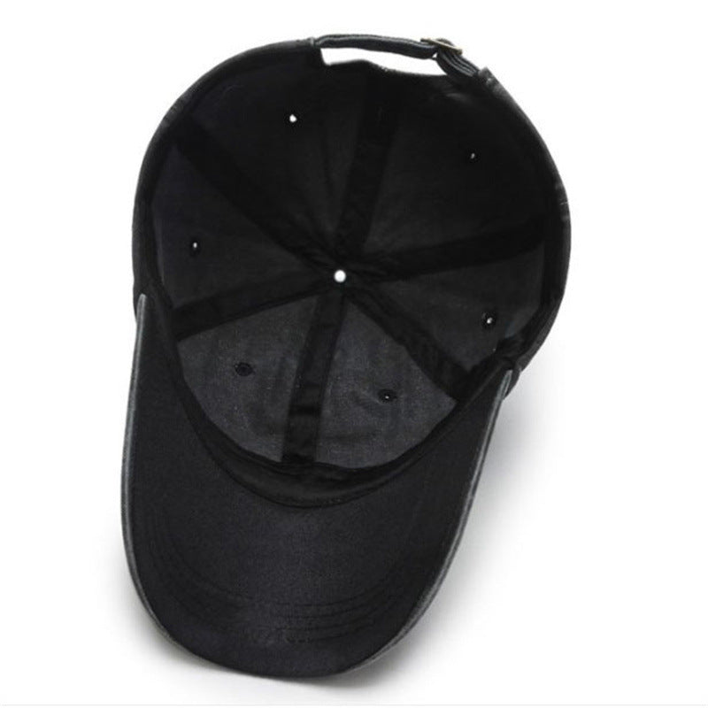Wholesale Washed Pure Cotton Solid Color Light Plate Baseball Cap