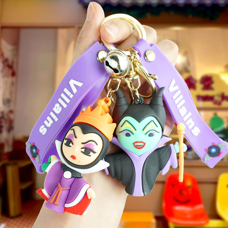 Wholesale Cartoon Wicked Witch PVC Keychains ACC-KC-Yexiang004