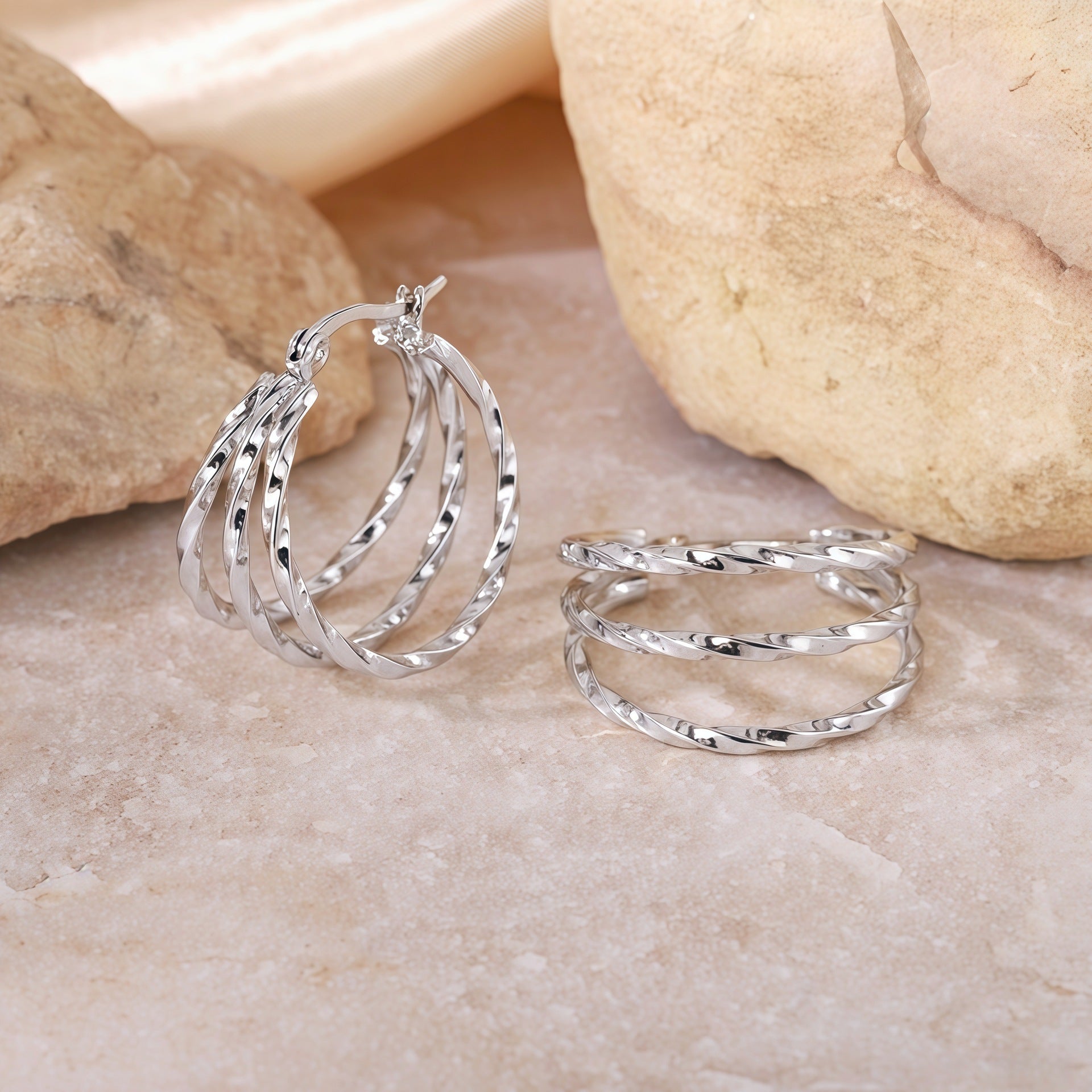 Wholesale titanium steel  non-fading earrings