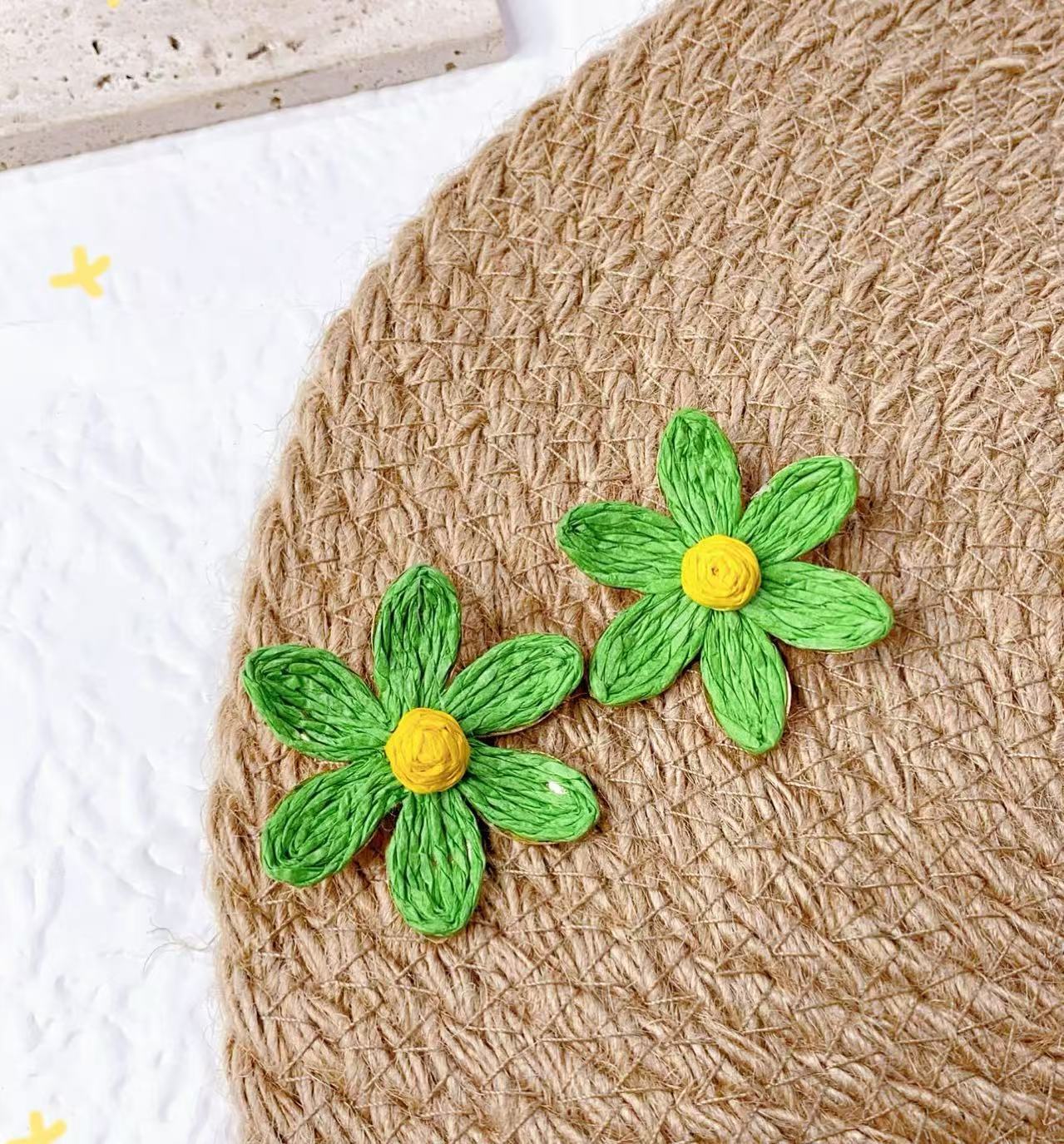 Wholesale high-level hand-woven earrings