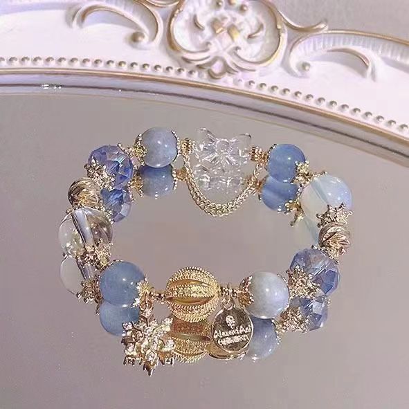 Wholesale Light Luxury Natural Stone Crystal Bracelet ACC-BT-Zhuox004