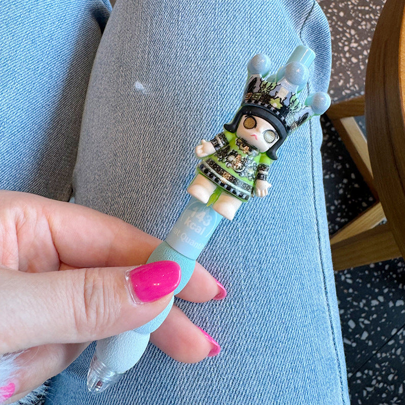 Wholesale Cute Cartoon Push Ballpoint Pen ACCVIP-PN-Sanhe008