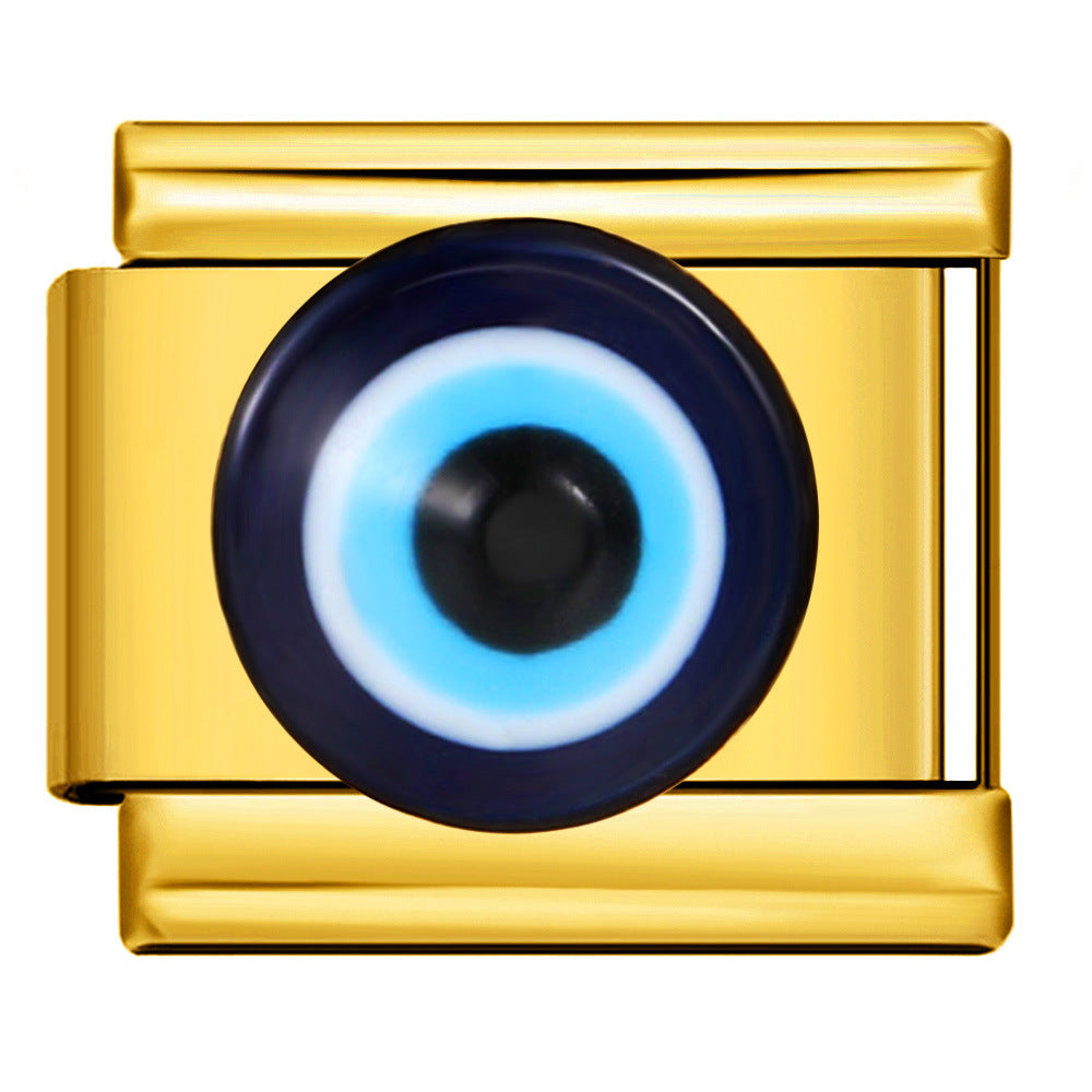 Wholesale Italian Charm Bracelet 9mm DIY Splicing Cute Creative Stainless Steel Composable Bracelet