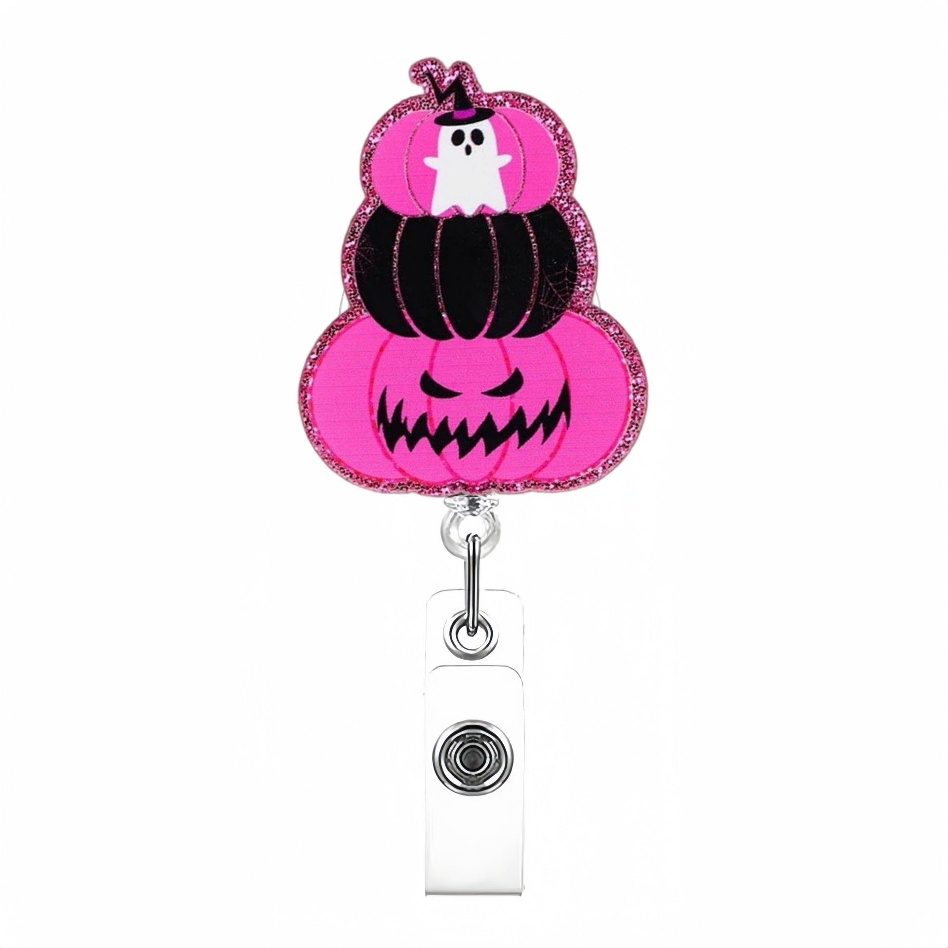 Wholesale Acrylic  Badge Reels Keychains