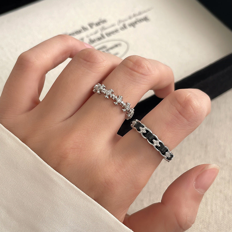 Wholesale Zircon Stacking Open Rings ACC-RS-YY002