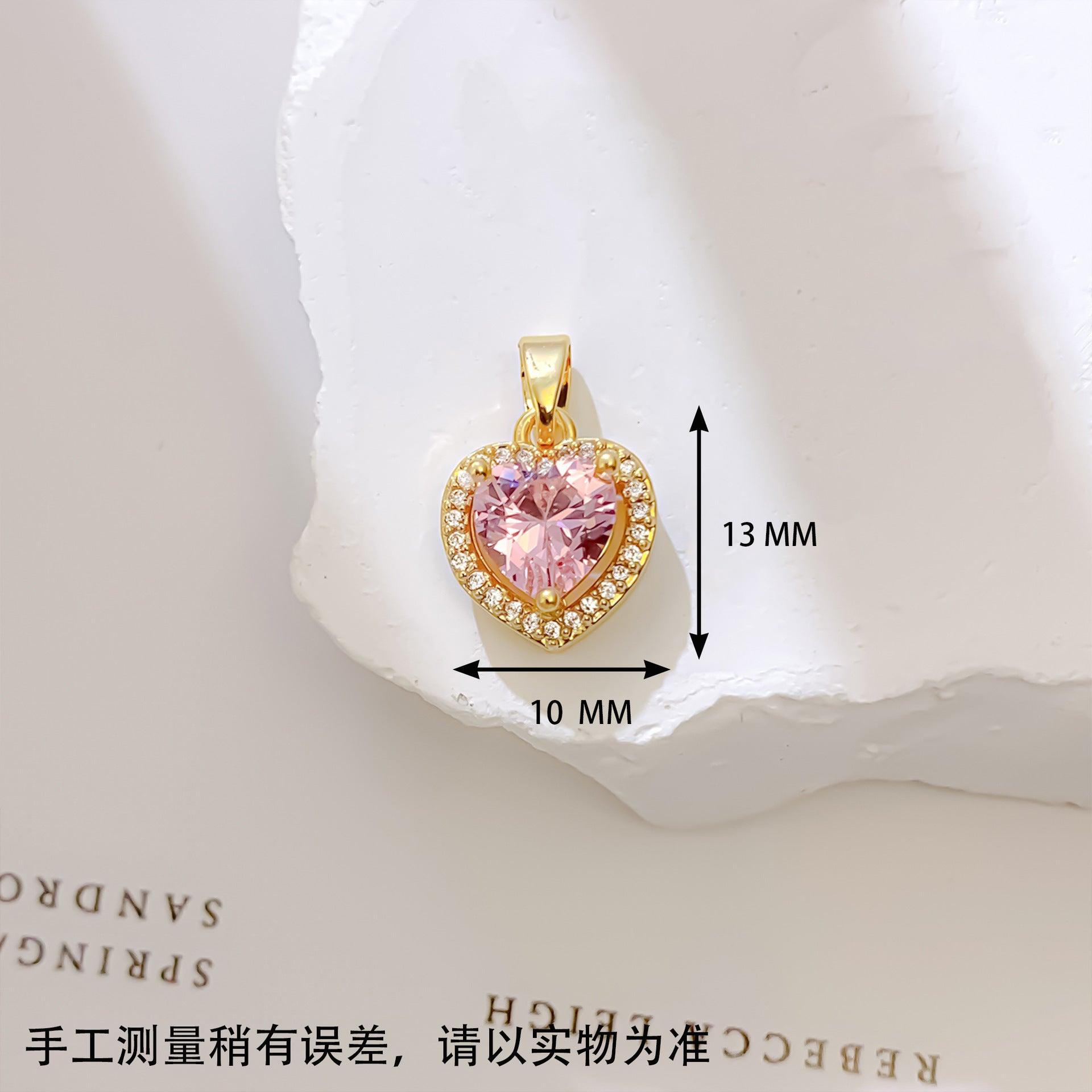 Wholesale Pendant  Colorful Love Pendant Fashion Jewelry