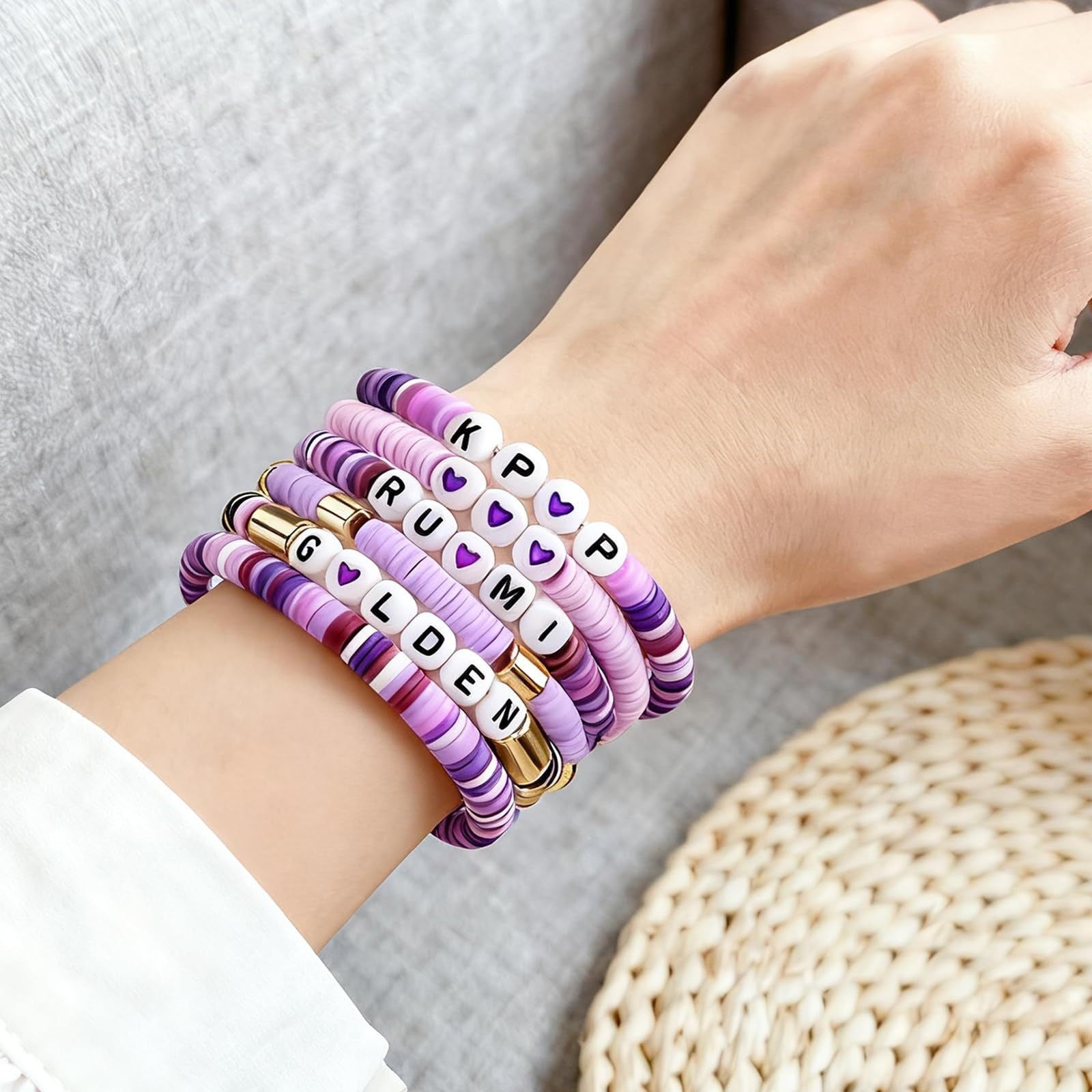 Wholesale Polymer clay K-Pop bracelet