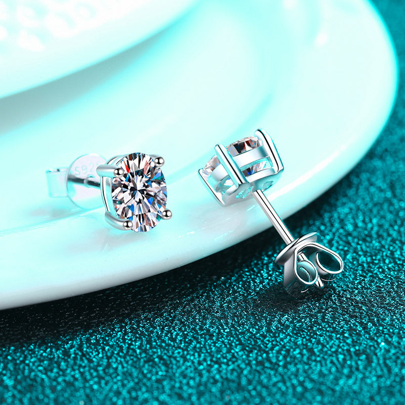 Wholesale 925 sterling silver stud earrings