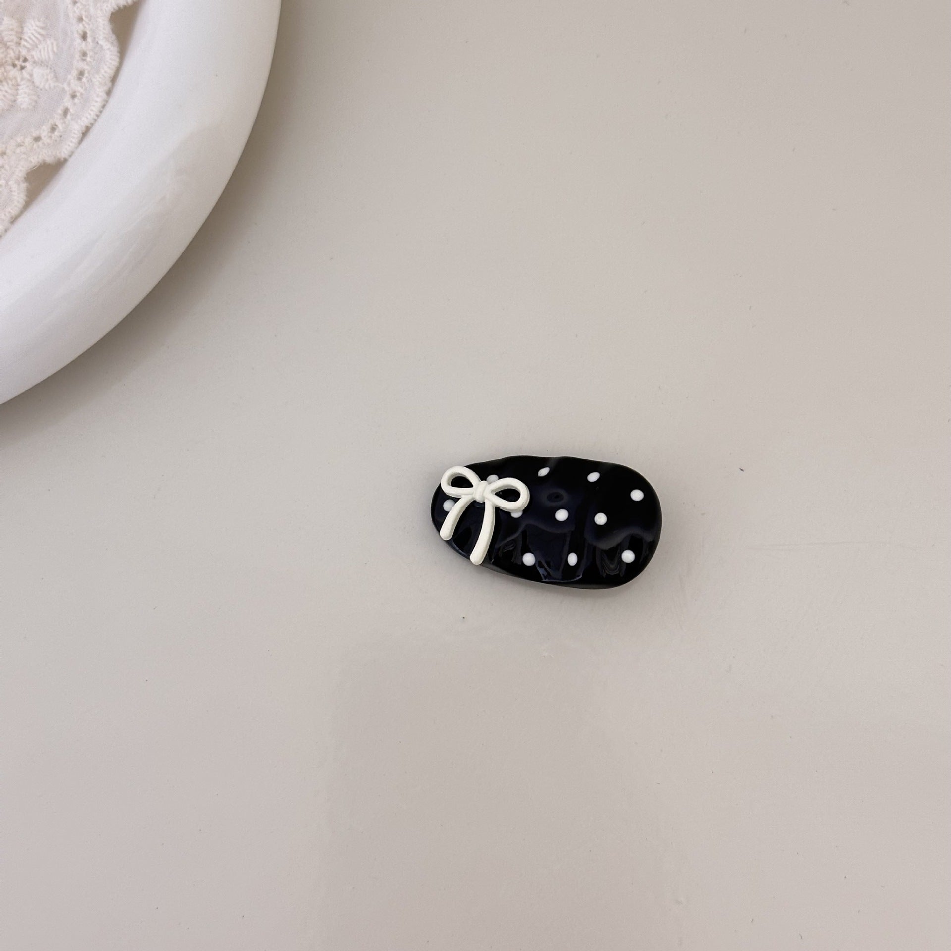 Wholesale  Pearl Wave Dot  Clip Hairpin Hair Clips