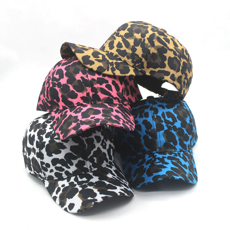 Wholesale Leopard Print Polyester Hat Baseball Cap ACC-HT-JiaTuo005