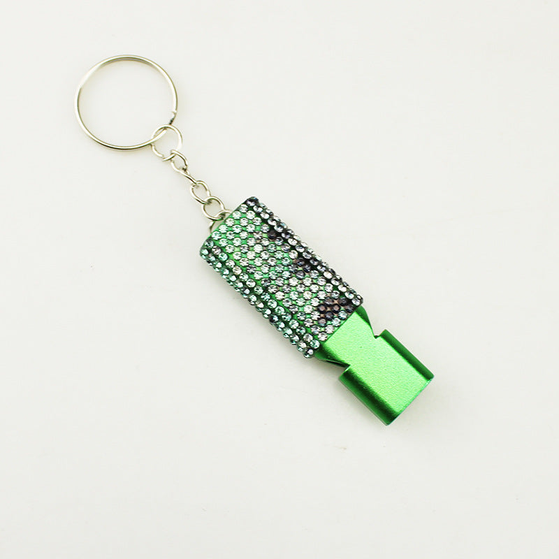 Wholesale Diamond Whistle Keychain