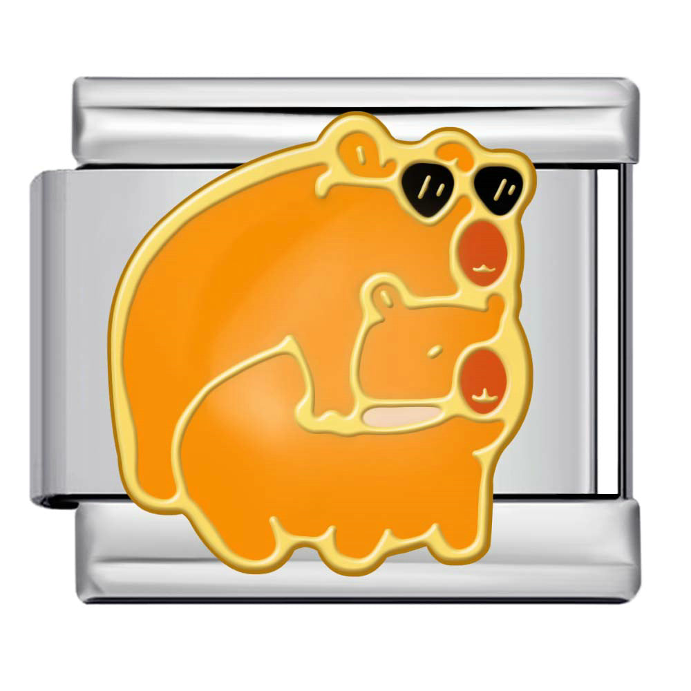 Wholesale 9mm Italian Charm Starter Bracelets DIY Cartoon Animal Stainless Steel Composable Bracelet