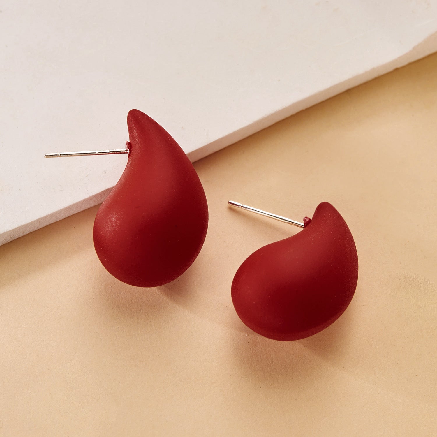 Wholesale Acrylic Water Drops Teardrop-shaped Earrings