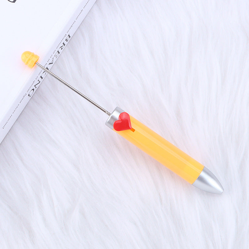 Wholesale 10pcs Beadable Pens Can Store Refills and Change Refills At Will DIY Beaded Pens ACC-PN-JinBN021