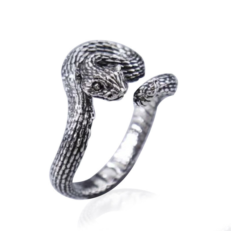 Wholesale Snake Shape Cool Vintage Open Ring ACC-RS-NaiHong002