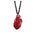 Wholesale  resin heart organ necklace creative necklace