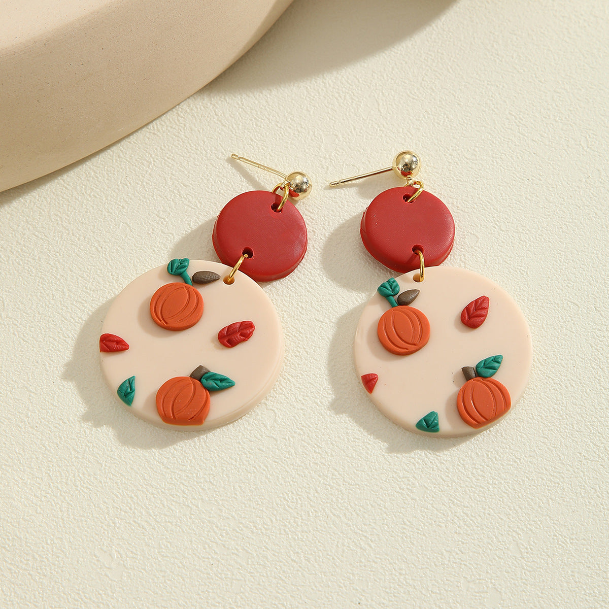 Wholesale Halloween Series Soft clay Earrings