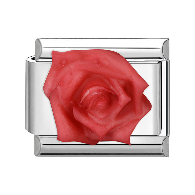 Wholesale Italian Charm Bracelet 9mm DIY Splicing Cute Creative Stainless Steel Composable Bracelet