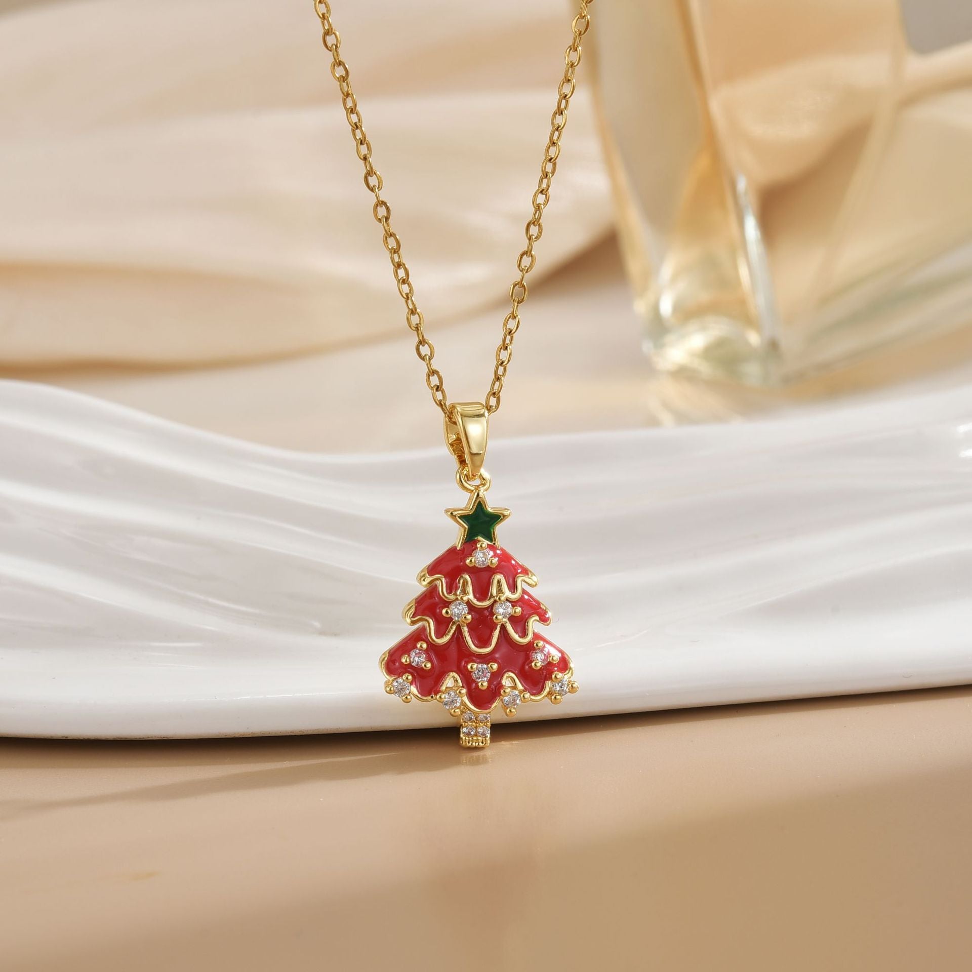 Wholesale Christmas choker necklace