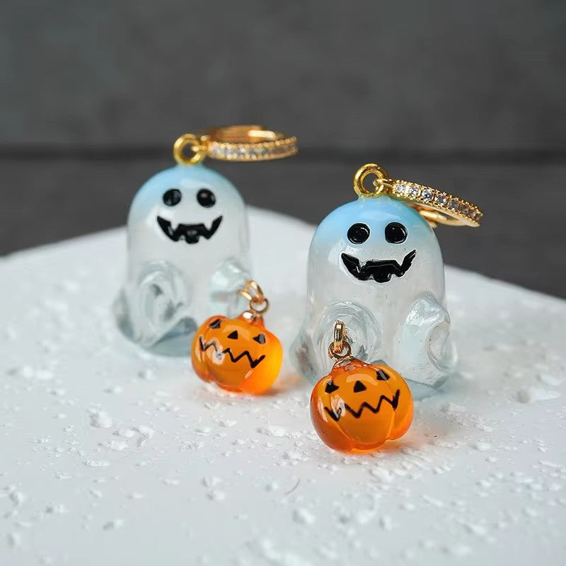 Wholesale  Ghost Pumpkin Earrings