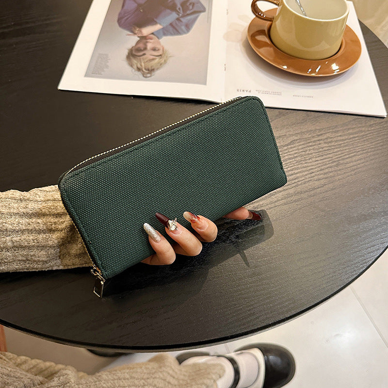 Wholesale Long Simple Zipper Large Capacity Wallet ACC-WT-Kuans006