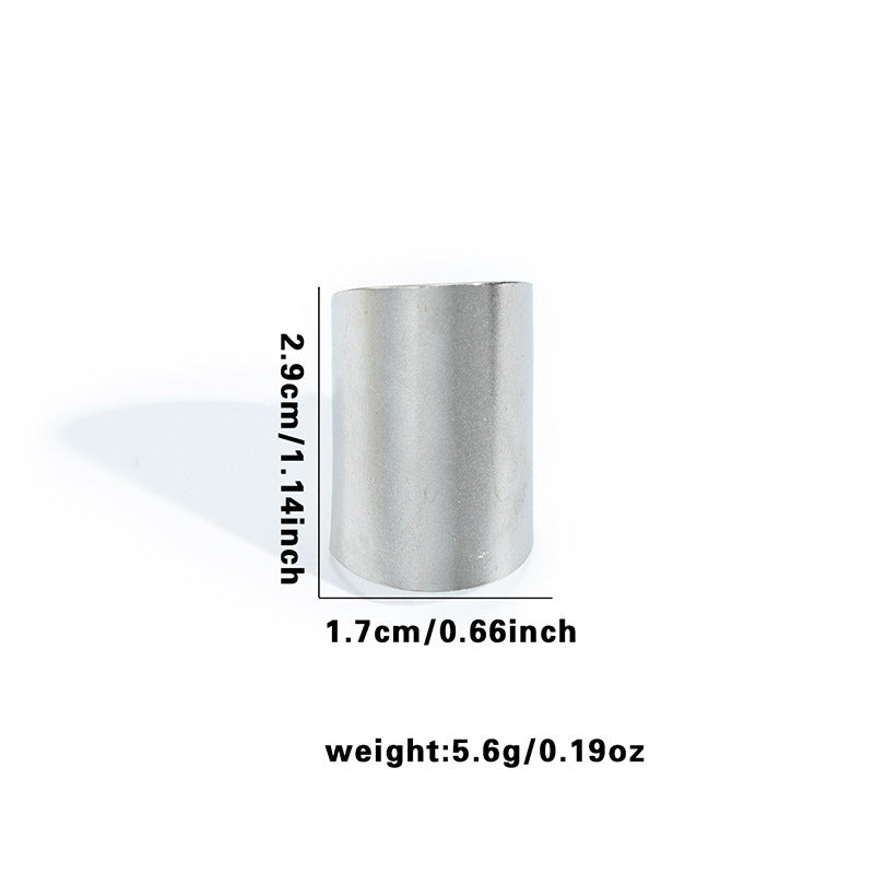 Wholesale Retro Heart Butterfly Hollow Titanium Steel Ring,  Fashion Accessory for Boutique Resale