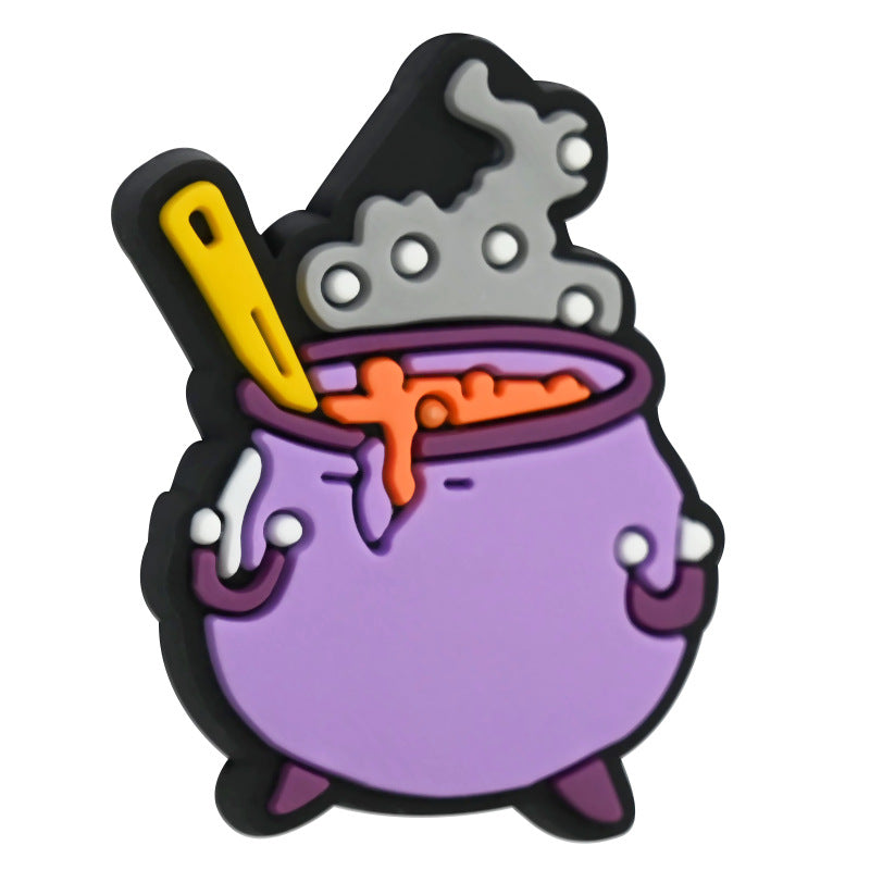 Wholesale Random 100pcs Halloween PVC Soft Beads DIY Bead Pen Accessories ACC-BDS-RYY009