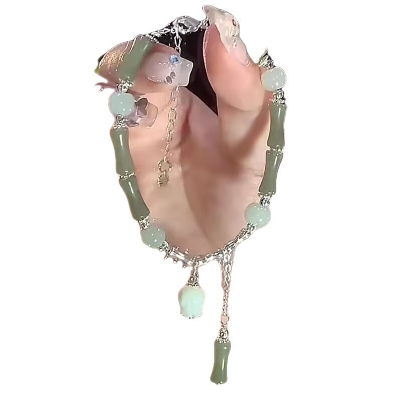 Wholesale Orchid Bamboo Bracelet